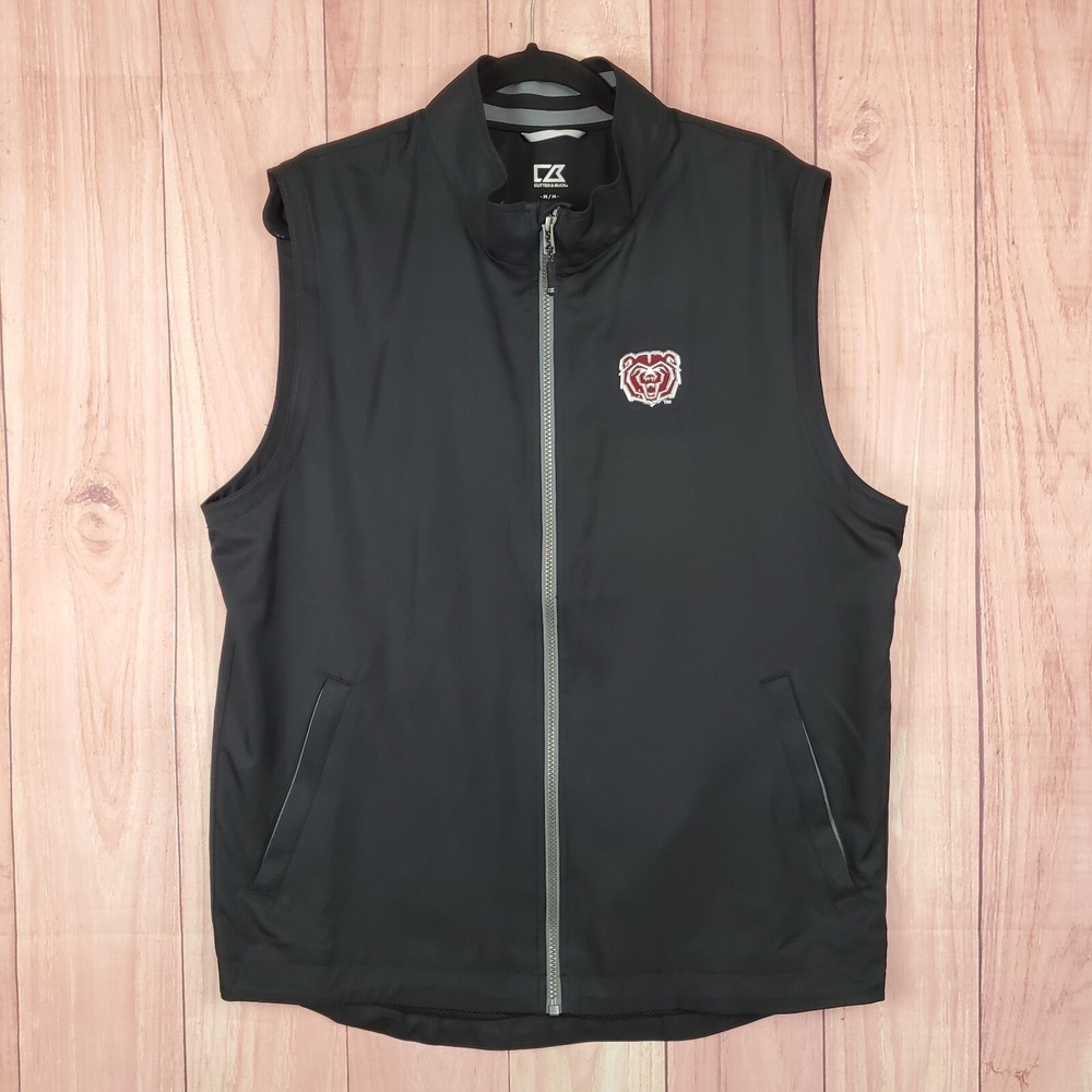 Cutter & Buck Vest Sz XL (Tagged M) Southeast Missouri State University Full Zip